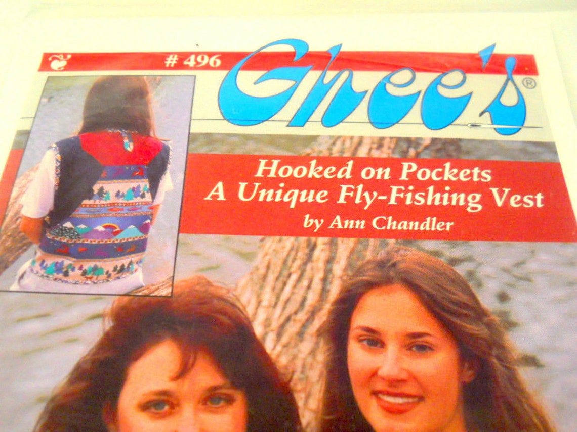 Uncut Ghees Fly Fishing Vest Sewing Pattern by Ann Chandler Hooked on