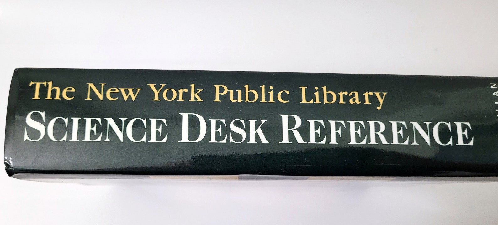New York Public Library Science Desk Reference Hardback Book