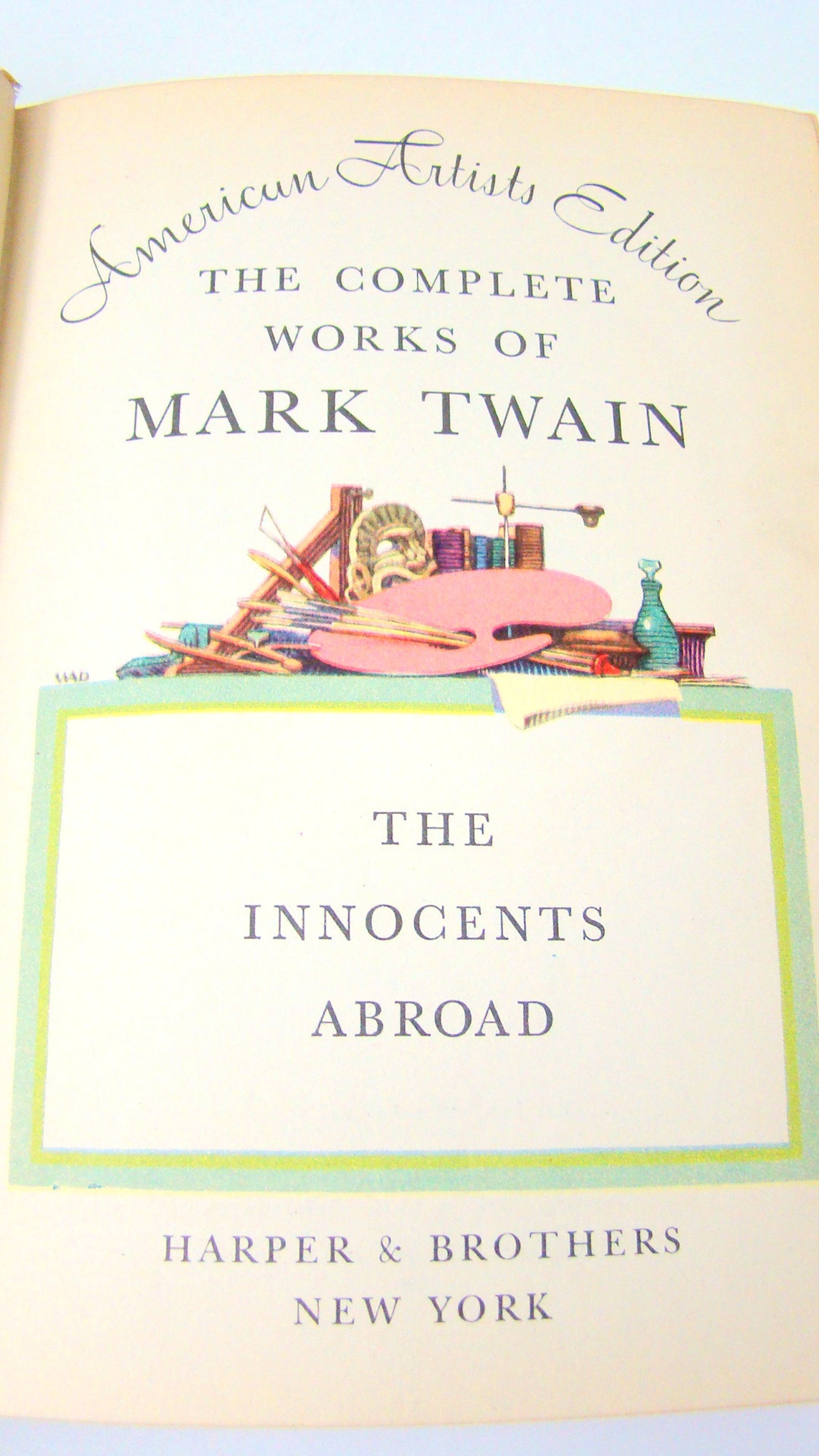 from the innocents abroad by mark twain from the innocents abroad by mark twain