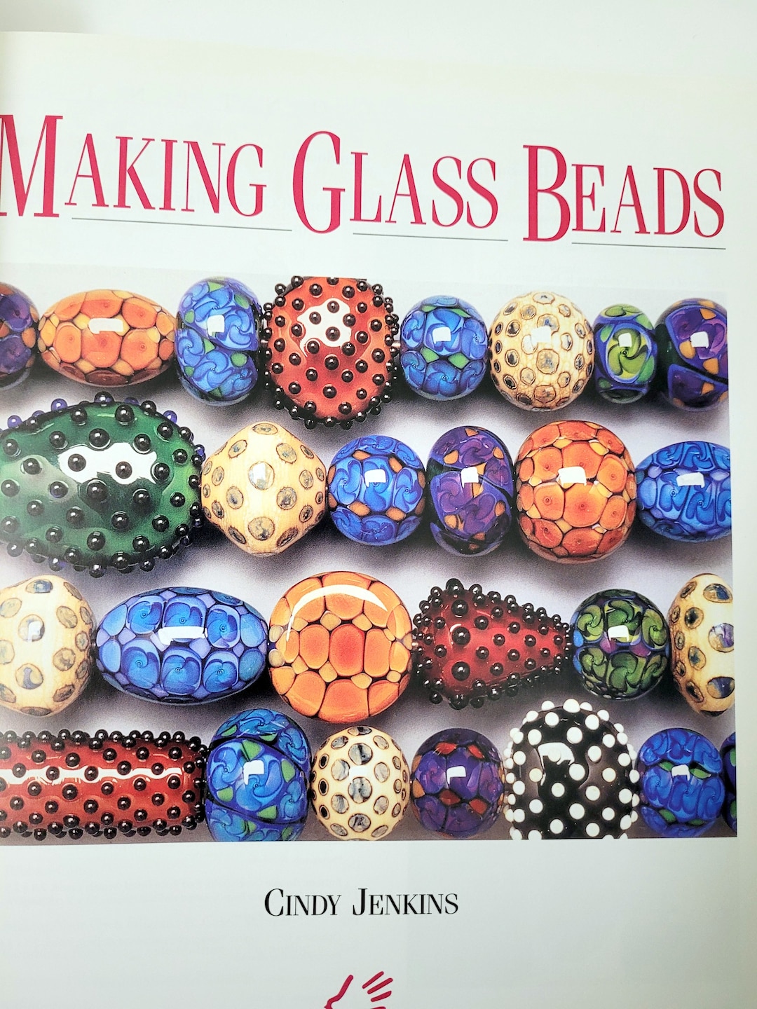 Making Glass Beads Hardback Book by Cindy Jenkins Step by Step Etsy