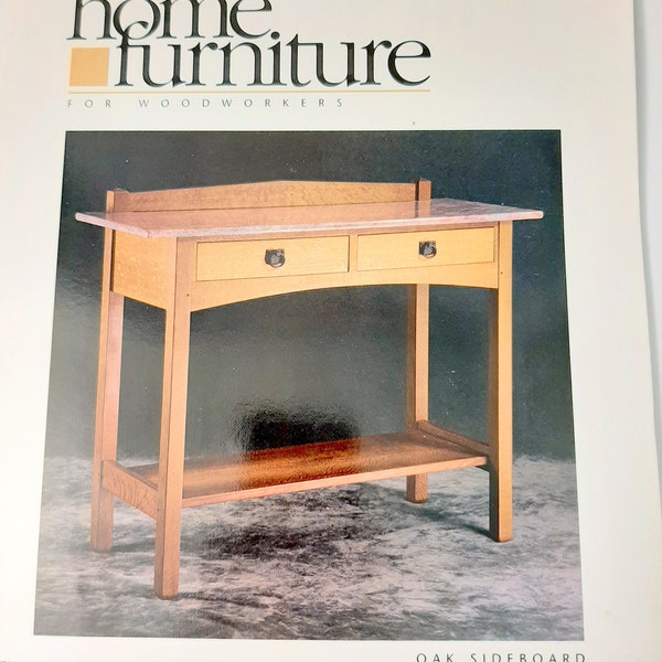 Fine Woodworking's Home Furniture for Woodworkers Magazine, Winter 1994