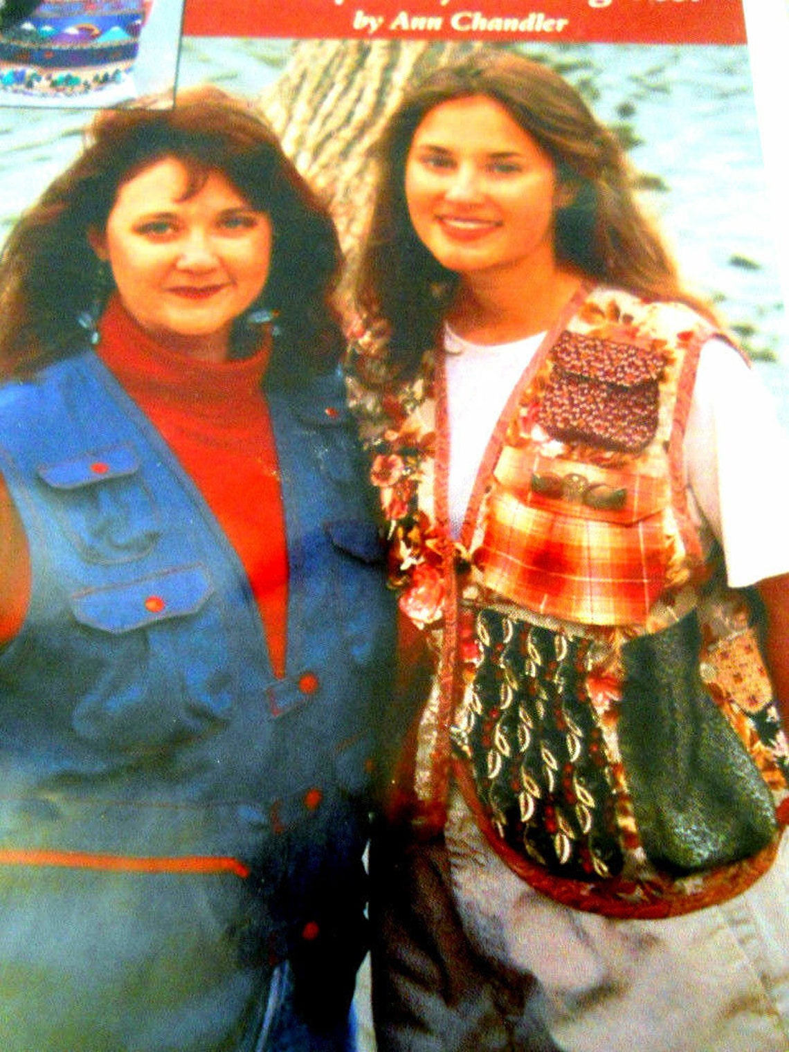 Uncut Ghees Fly Fishing Vest Sewing Pattern by Ann Chandler Hooked on