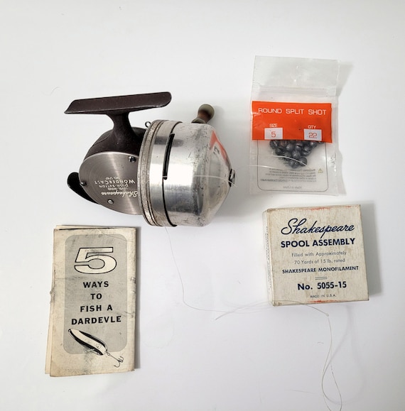 Vintage Shakespeare Spool Assembly Fine Fishing Tackle Wondercast