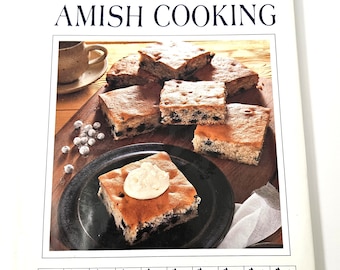 Vintage Amish Cooking Hardback Kochbuch 1989 Rezepte, Tipps und Tricks Fotos