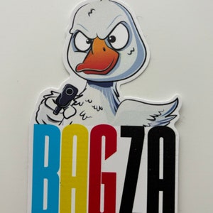 BAGZA STICKERS BAGZA goose