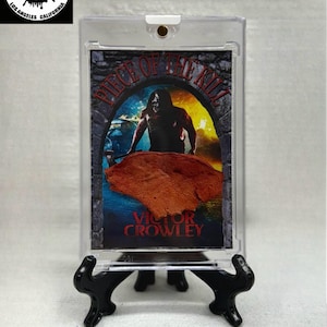 Tarjeta coleccionable de Adam Green de Victor Crowley, Piece of the Kill, con efectos especiales utilizados en la pantalla