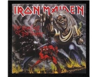 Iron Maiden The Number of the Beast Album Patch