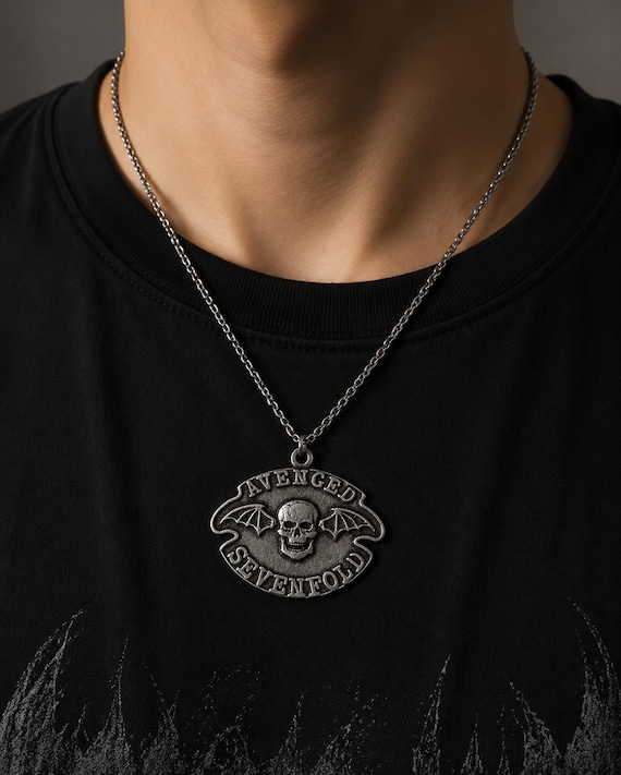 Avenged Sevenfold Necklace - 4 Styles Available - Deathbat Pendant
