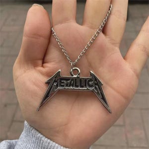 Metallica-ketting - 10 variaties beschikbaar - Zware metalen sieraden - Gotische ketting