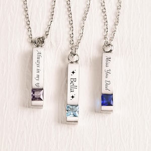 Gepersonaliseerde crematie-urnketting voor as, op maat gemaakte gedenkgravering, sieraden voor de as van mens of hond, op maat gemaakte gegraveerde ketting