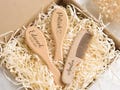 Personalized Wooden Baby Hair Brush Set, Baby Shower Gift, Newborn Gifts, Custom Engraved Name Brush, Baby Girl/Boy Gifts product logo