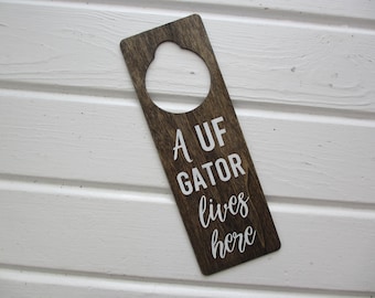 Wood Door Hanger - Do Not Disturb - UF