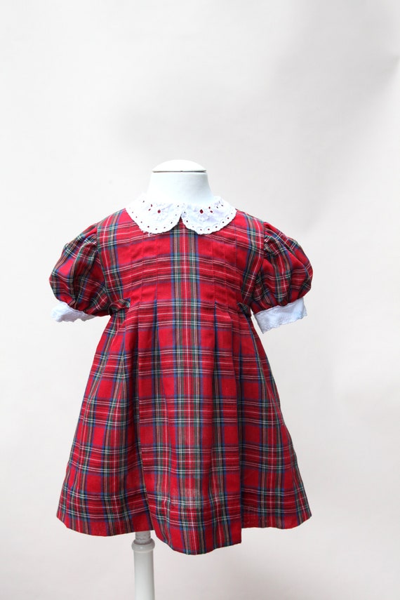 tartan dress size 24