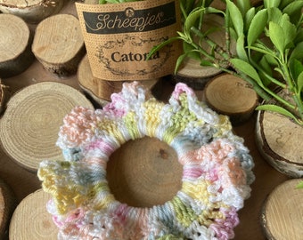 Chouchou Multicolore En Crochet