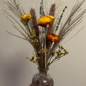 dried floral arrangement