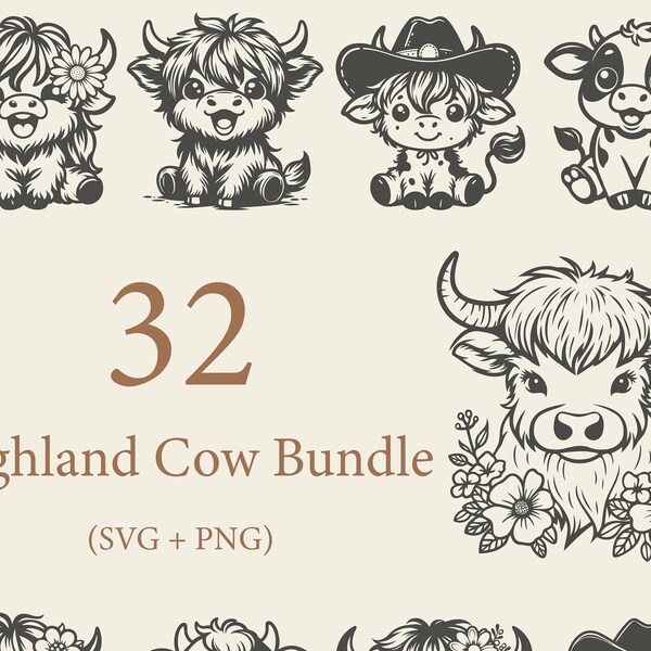 Farm Animals Svg Bundle Cute Animals Svg Farm Svg Baby Cow Pig Horse ...
