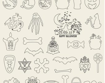 HALLOWEEN SVG, Halloween Svg Bundle, Halloween Cut Files For Cricut, Halloween Clipart, Witch svg, Pumpkin Svg, Cut File Cricut, Silhouette