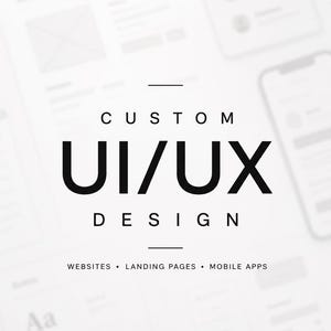 UI UX Design Service | Figma Website, Mobile App, Landing Page & Dashboard