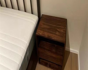 Petite Solid Wood Bedside