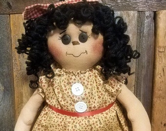 black annie doll