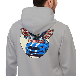 Ford Mustang American Muscle Athletic Hoodie