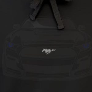 Ford Mustang Blackout Athletic Hoodie