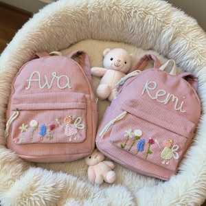 School Backpack, Back to school gift, Personalized Toddler Backpack, Flower Girl Gift, Gift for Kids, Preschool, Kindergarten Gift, Kids Bag