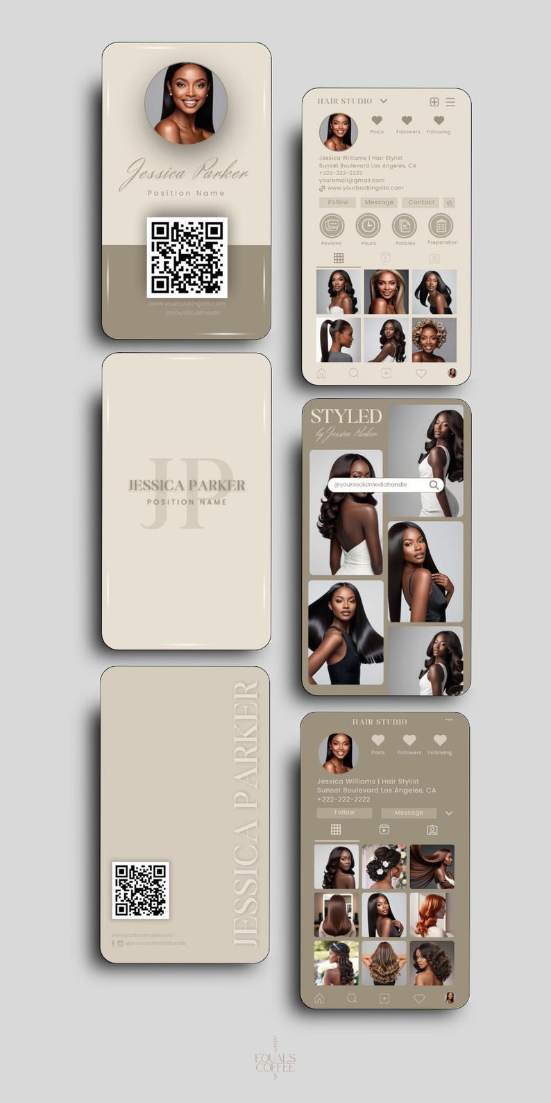 beigeIG Business Card Template Canva DIY Instagram Business Cards Hair Business Card Design Nail QR Code Card Pink IG Business Cards Calling Card esthetician business cards template esthetician business templates instagram business branding esthetician qr code card lash business cards qr code esthetician template business card design business qr code hair business card