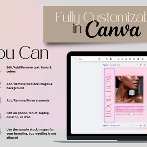 30 Esthetician Pink Instagram Post Template Canva, Esthetician Posts Flyer, Skin Instagram Template Social Media Posts Skincare Business