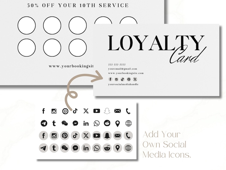 simple Business Card Template esthetician Business Card Design Bundle, Licensed Esthetician QR Code Card, Loyalty Card Referral Card Gift Card lash business card nails business card professional business card