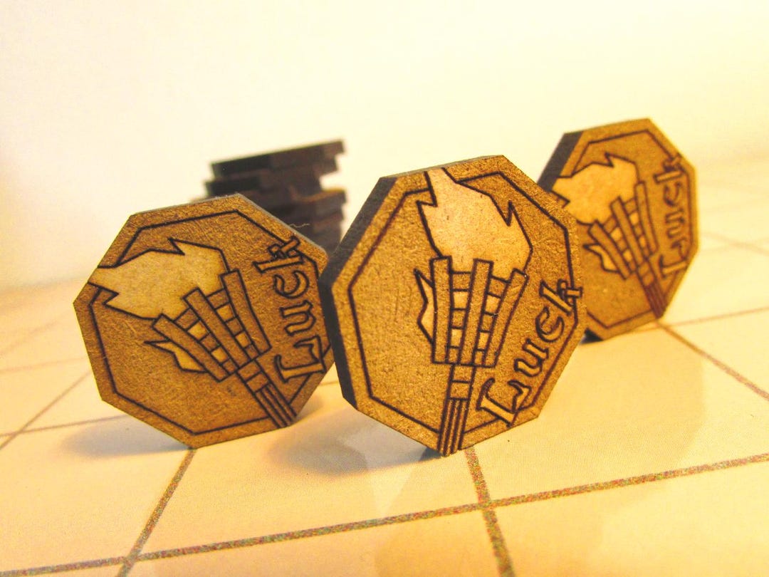 Luck Tokens for Shadowdark RPG - Etsy