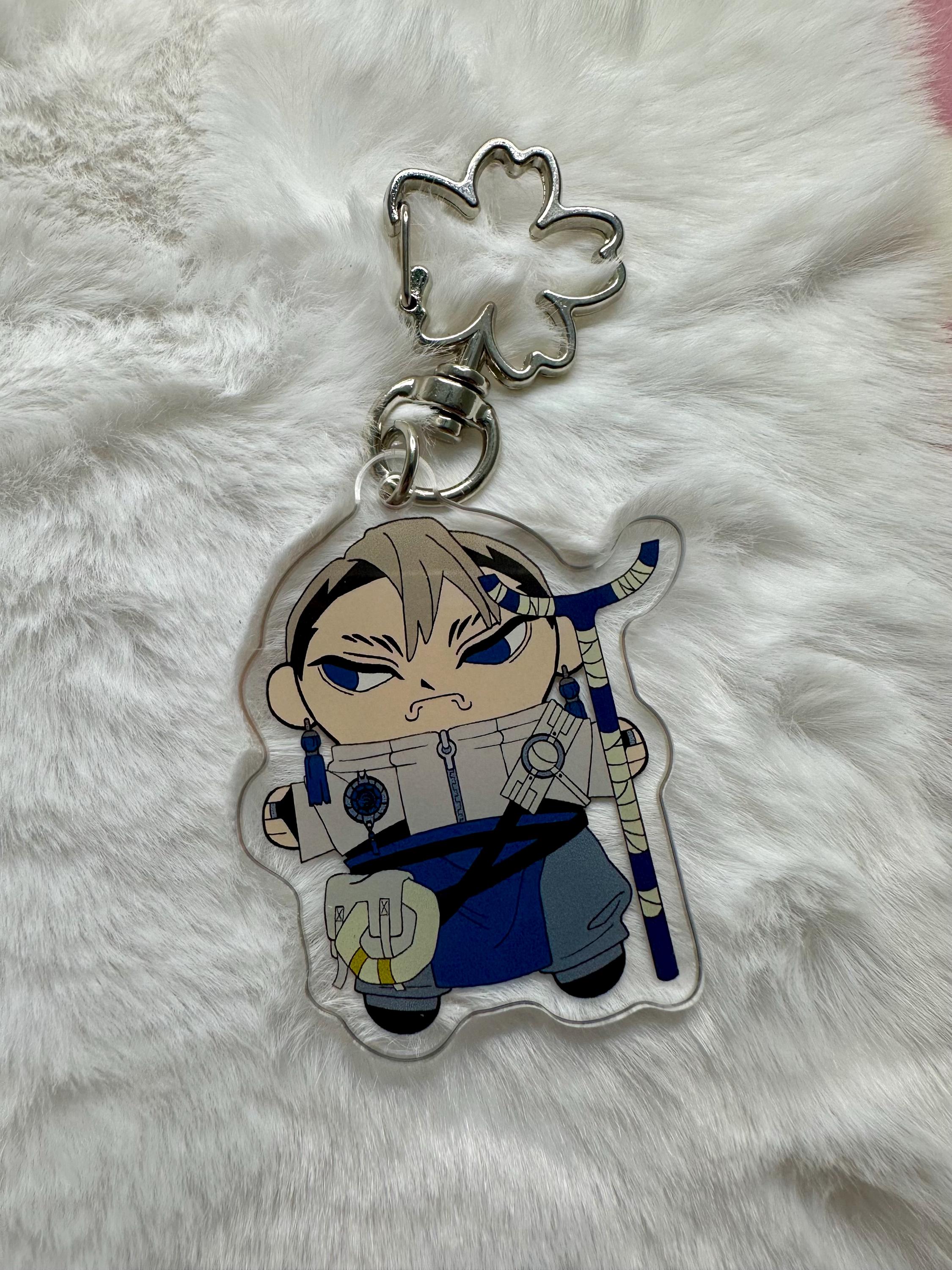 Zanka Keychain Gachiakuta Acrylic Keychain - Rudo, Enjin, Zanka, Riyo, Jabber, Amo - Etsy