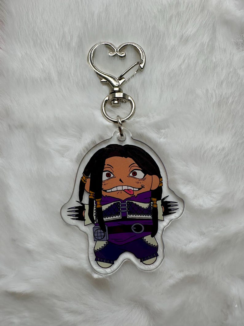 Zanka Keychain Gachiakuta Acrylic Keychain - Rudo, Enjin, Zanka, Riyo, Jabber, Amo - Etsy