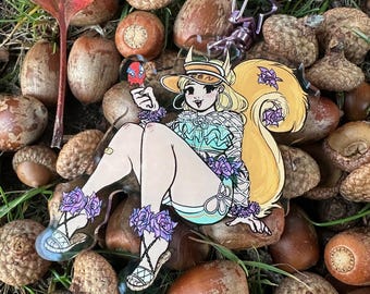 Squirrel Girl Rivals Keychain Charm