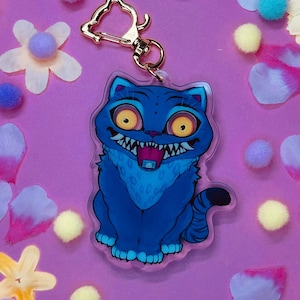 K-pop Demon Hunters Derpy Tiger Shaker Keychain