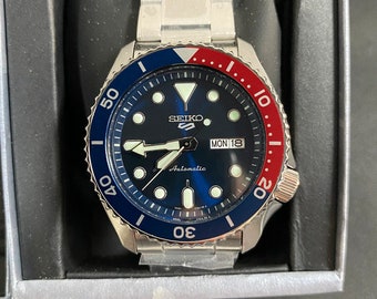 Seiko 5 Sport automatische Pepsi