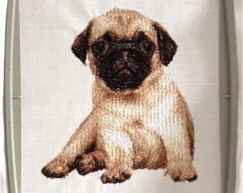 Pug Photostitch Design