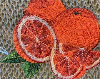 Torchon design oranges