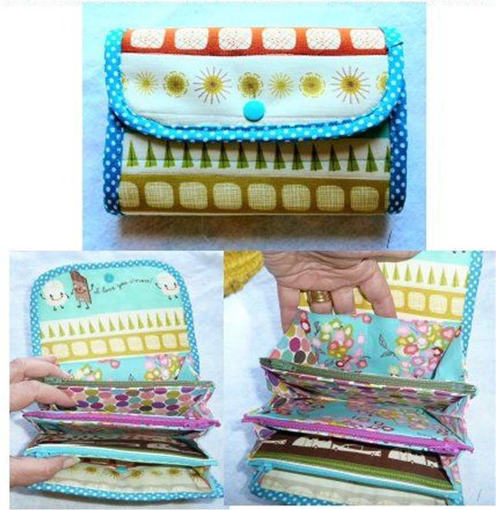 Accordion Purse Pattern Etsy