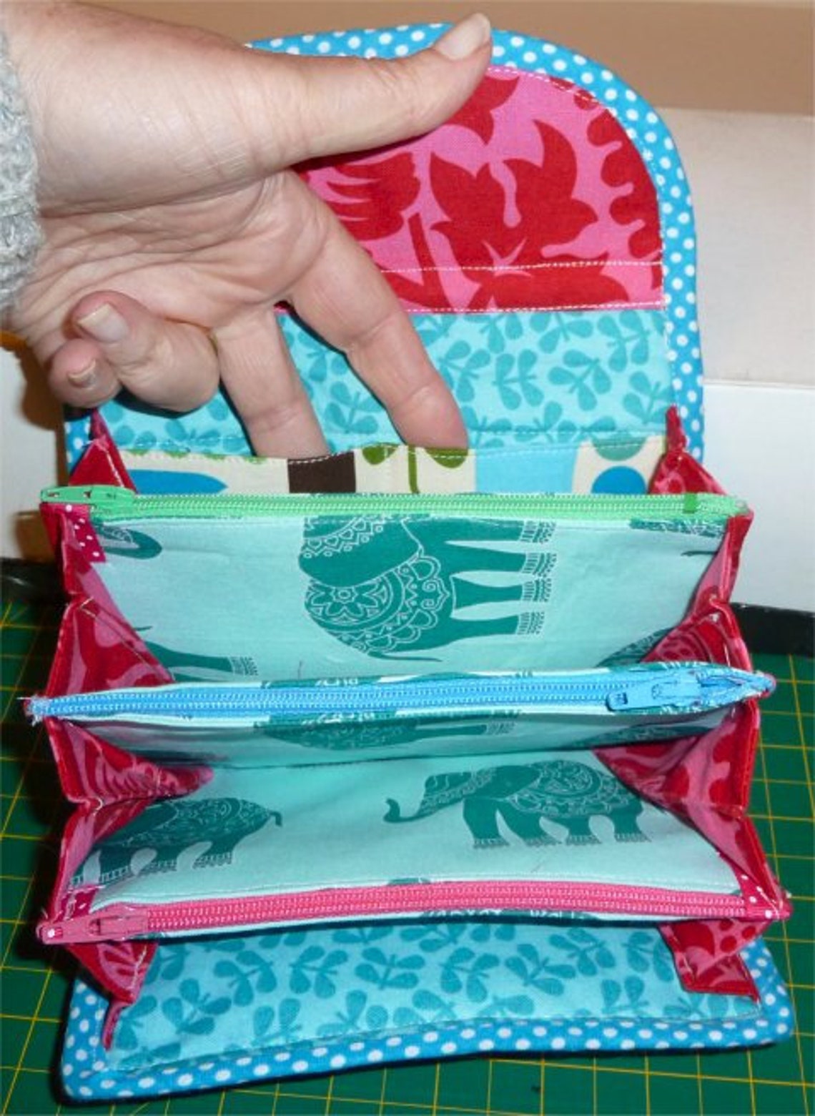 Accordion Purse Pattern Etsy