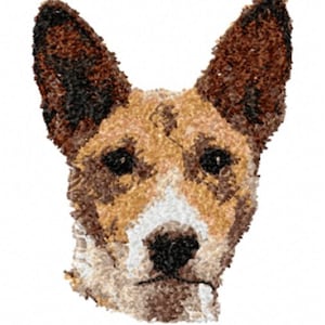 Basenji Photo Stitch Design
