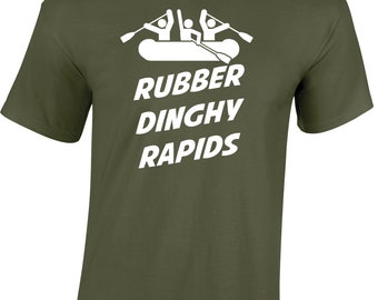Rubber dinghy rapids mens t shirt tee 4 four lions funny classic comedy novelty Funny Kids Gift Present Idea Joke Top Dad Husband Boyfriend