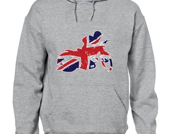 Speedway uk hoody hoodie motorbike motorcycle racing clothing biker top Funny top Boys Kids Mens Gift Idea Present