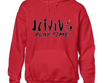 Play time rude hoody hoodie sex toy joke novelty gift present idea stag hen top Novelty Sarcastic comedy Top Gift Dad Husband