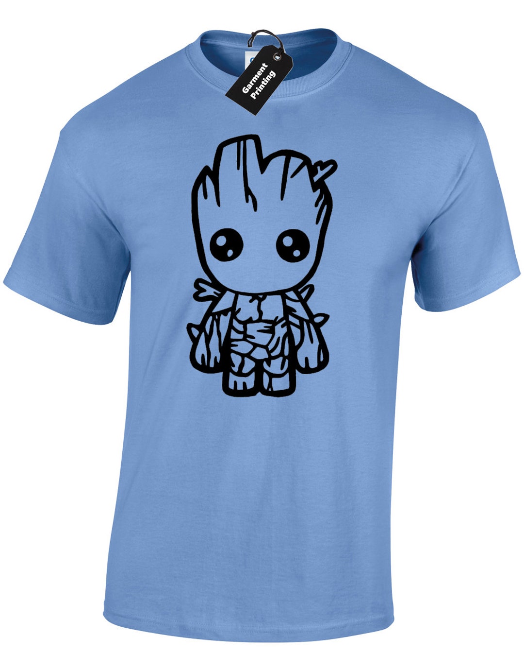 Buy Groot Cartoon Baby Mens T-shirt Guardians Star Lord of the Galaxy Funny  Fan Gift Funny Kids Gift Present Idea Joke Top Dad Husband Online in India 