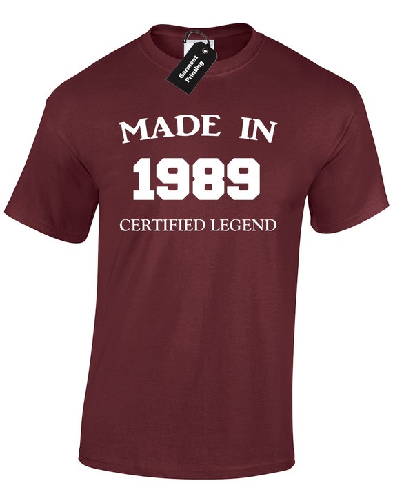 May 1989 Vintage Funny 30th Birthday Gift T Shirt May 1989 Vintage Funny 30th Birthday Gift T Shirt