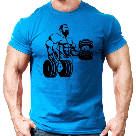 Bicep curls gym t-shirt mens gym clothing | workout training vest bodybuilding Gym Fitted Tops Bodybuilding Weightlifting