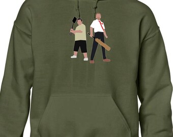 Shaun of dead hoody hoodie funny the cornetto zombies retro comedy design Funny Gift Dad Husband Kids Boys Top Present