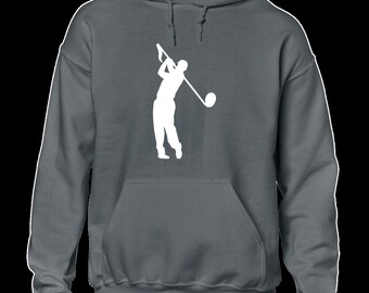 Golf music note hoody hoodie funny golfer golfing musician joke novelty top Funny Mens Kids Boys Top Gift Idea Present