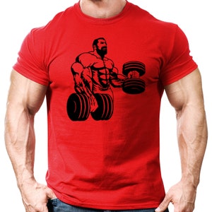 Bicep curls gym t-shirt mens gym clothing | workout training vest bodybuilding Gym Fitted Tops Bodybuilding Weightlifting immagine 10